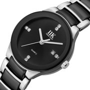 Mens watch classic waterproof quartz watch with calendar, mens wristwatch, fashionable trendy business watch