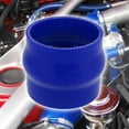 thumbnail image 2 of 76mm 3" ID Straight Silicone Reducer Hose Coupler Intercooler Tube Blue for Car Intercooler Intake Piping, 2 of 6