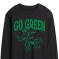 thumbnail image 3 of Marvel Hulk - Go Green - Men's Long Sleeve Graphic T-Shirt, 3 of 5