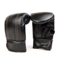 thumbnail image 2 of ZheElen Gants à Demi-Doigts à la Mode pour les Amateurs de Boxe et de Taekwondo avec Couleurs à la Mode Rouge, 2 of 6