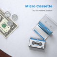 thumbnail image 2 of Microcintas de casete Reshow Dictating MC-60, 60 minutos, paquete de 3, 2 of 7