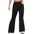 thumbnail image 3 of Womens Workout Leggings Plus Size Workout Yoga Pants Casual Bootcut Yoga Pants Flared Leggings for Women for Workout Running Athletic Activewear, 3 of 7