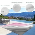 thumbnail image 3 of Outdoor Rug 3x5 ft Pink Grey Modern Geometric Outdoor Large Area Rug Non Slip Rubber Abstract Beach Front Door Mat RV Rug Camping Carpet Patio Outdoor Rugs for Backyard Balcony Deck Porch Indoor, 3 of 9