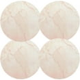 thumbnail image 2 of Pink Marble Pattern Placemats Round Table Mats Non-Slip Washable Heat Resistant Kitchen Place Mat for Home Dining Coffee Tabletop (6PCS) Home Decor, 2 of 7