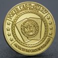 thumbnail image 3 of Coin Good Luck Poker Clover Design Casino Resort Commemora, 3 of 3