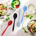 thumbnail image 2 of AOWOO 4-Piece Heat Resistant Silicone Mixing Spoon Set - Non Stick Kitchen Utensils with Ergonomic Design, BPA-Free for Mixing, Baking, Serving & Stirring, Dishwasher Safe & Perfect Gift for Cooks, 2 of 7