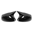 thumbnail image 2 of Shell Pair Side Mirror Cover Cap Horn Style Protector Housing Fit for  Sedan/Hatchback, 2 of 7