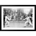 thumbnail image 2 of Art.com Fencing Competition in the 1912 Olympics in Stockholm Photographic Print, Black Frame Wall Art, 44" x 32", 2 of 5