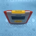 thumbnail image 4 of English Talking LCD Digital Alarm Clock with Big Time Display and Loud Voice and Snooze, for Blind People or Visually Impaired People or Low Vision (Orange), 4 of 8