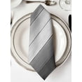 thumbnail image 2 of Cloth Napkins Set of 2 - 20x20 Inches, Black Gray Ombre Washable Reusable Table Napkins, Vintage Country Wooden Soft & Absortbent Dining Napkin for Party Wedding Hotel Restaurant, 2 of 8