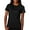 Black, variant on An 880 Ladies Light Weight Tee