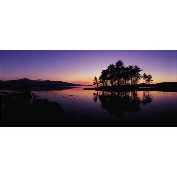 Posterazzi DPI1804728 Kenmare Bay Co Kerry Ireland - Sunset Over The Water Poster Print by The Irish Image Collection, 29 x 13