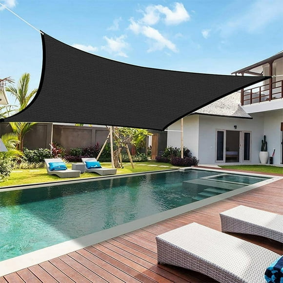 Leadmall Sun Shade Sails Clearance 10x13ft, Sun Shades Outdoor Patio, Awnings Shade Cloth for Garden