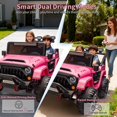 thumbnail image 4 of 24V 2-Seater Ride-On Car, Off-Road Vehicle with Bluetooth, 3 Speeds & Parental Remote, 4 of 8