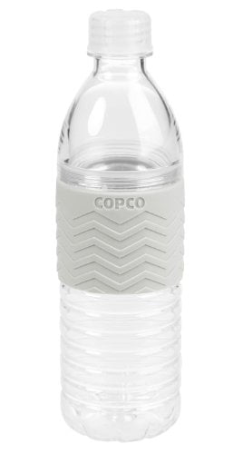Green 2 Pack Copco Hydra Reusable 20 Ounce Water Bottle Tethered Leak-proof Cap 