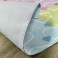 thumbnail image 5 of Ambesonne Valentine Place Mats Set of 4, Hearts Dots Colorful, Standard Size, Multicolor, 5 of 6
