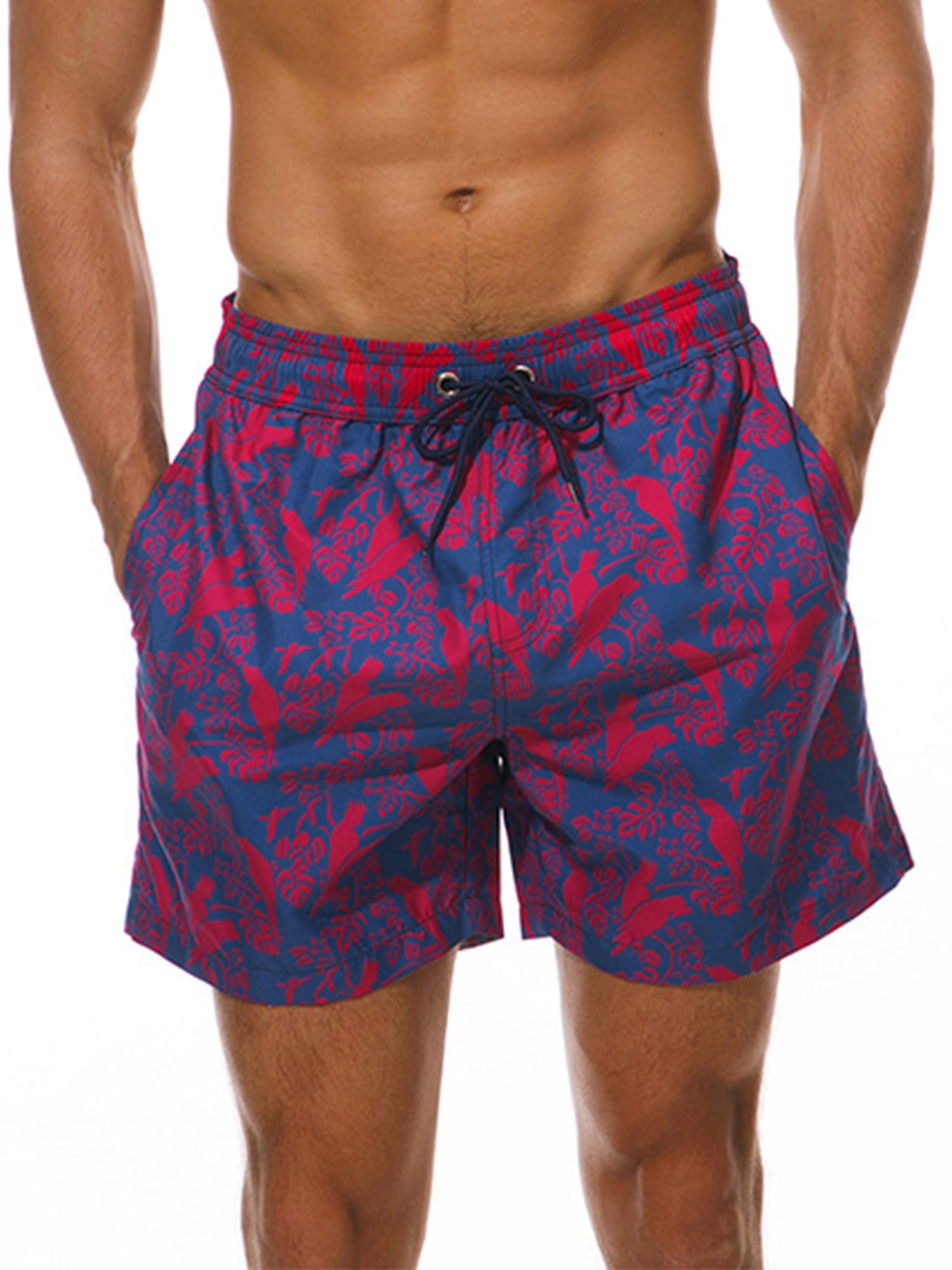 mens printed swim shorts
