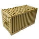 thumbnail image 4 of Estuche de almacenamiento educativo de bloques de construcción de contenedores de envío, juguete beige, 4 of 12