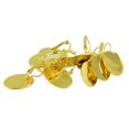 thumbnail image 1 of Abbracc 12pcs French Lever Back Earring Hook Oval Blank Tray Cabochon Setting DIY Crafts Gold, 1 of 7