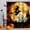 Orange 2, variant on MIZHONA Halloween Witch Shower Curtain For Bathroom Decor Spooky Pumpkins and Moon Night Fabric Bathroom Curtain 72x72 in