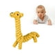 thumbnail image 3 of Juguete para perros con forma de jirafa, cuerda de algodón, nudos para perros, cachorros y gatos, limpieza de dientes, productos de entrenamiento para masticar, suministros para mascotas., 3 of 7