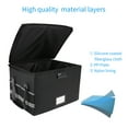thumbnail image 3 of Fireproof Document Bag Fireproof Waterproof Storage Box with Lock Suitable for Hanging LetterLegal Folder Magazine Files Book Portable Home Office Car Box, 3 of 7