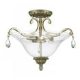 thumbnail image 1 of 3 Light Semi Flush Mount 720SF3-AS, 1 of 1