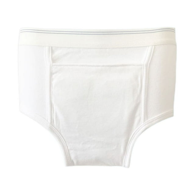 Minnieouse Ropa interior a prueba de fugas para incontinencia, ayuda para la incontinencia, calzoncillos impermeables, calzoncillos bóxer gruesos masajeadores Hombres L