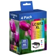 thumbnail image 2 of Compatible 4-Pack Printer Ink Cartridge Set For Brother LC401 - MFC-J1010DW J1012DW J1170DW 2 of 6