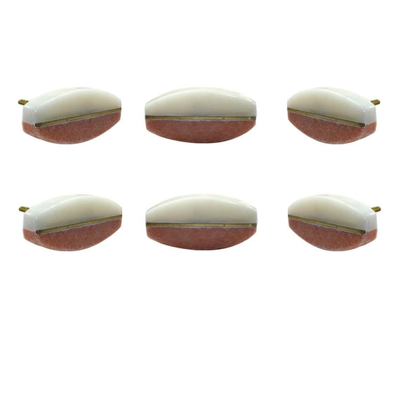 Perilla Home Adore Pink Oval Marble Knob (Set of 6) Knob Pull And Push For Handles Cabinet Door Home Interior Decorative Knobs for Home Kitchen Cupboard Dresser Wardrobe Drawer Pulls : Pink and White