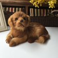 thumbnail image 3 of Puppy Simulation Doll Toy Mini Pekingese Dog Ornament Home Car office Decor, 3 of 8