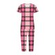 thumbnail image 4 of Puntoco Ropa de dormir para mujer Conjunto de pijama y pantalón de manga corta con cuello en V para mujer Pijama informal con bolsillos, 4 of 5