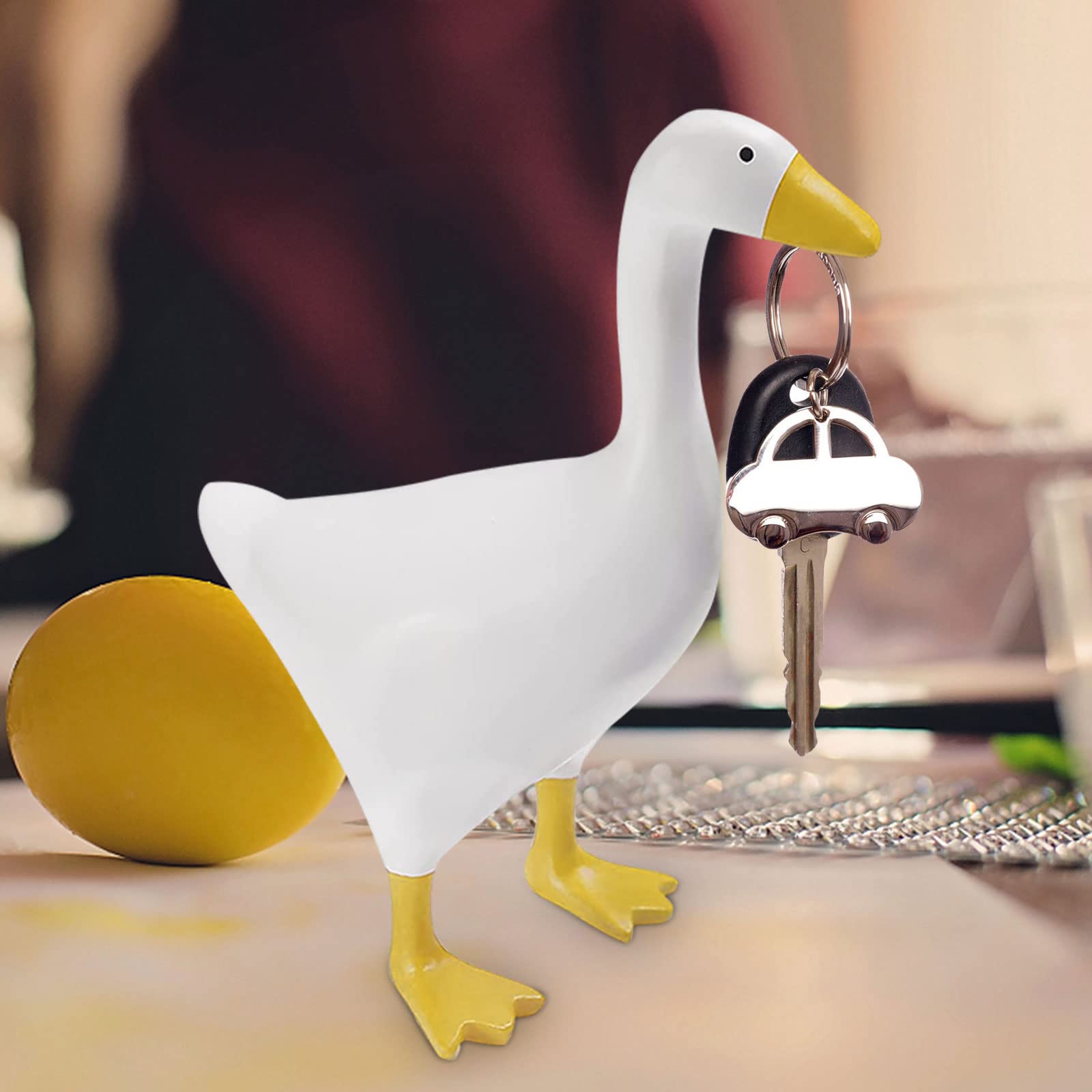 Goose Statue Key Holder, 3D Print from Untitled Goose, Duck Key Holder Holding