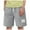 Gray, variant on Akiihool Kid Shorts Boys' Elastic Elastic Waist Shorts (Black,6-7 Years)