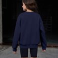 thumbnail image 3 of Grblisyd Girls Sweatshirt Crewneck Fall Sweater Breathable Soft Casual Long Sleeve Shirts for Outdoor and Daily Wear, 3 of 3