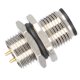 thumbnail image 3 of M12BP4M12x1 4pin Plug Adapter Panel Mounted Socket IP67 Waterproof Connector, 3 of 4