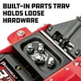 thumbnail image 4 of Powerbuilt 6000 Lb (3 Ton) Heavy Duty Fast Lift Garage Jack - 620588, 4 of 7