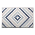 thumbnail image 1 of Alfombras decorativas para baño, alfombra de microfibra absorbente con respaldo antideslizante, alfombra de felpa suave para secado rápido, felpa de lujo, fácil de limpiar, lavable a máquina (20" x, 1 of 6