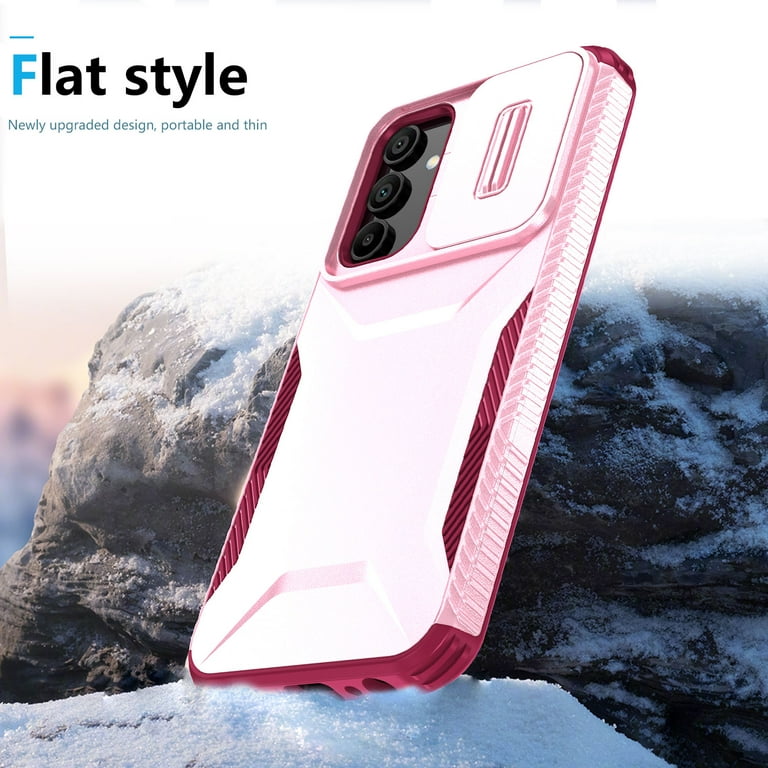 Galaxy A25 5G【hidema】 Dteck for Samsung Galaxy A25 5G Case with Camera Lens Cover, Tough