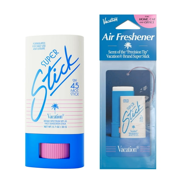 Sunscreen Stick Vacation Super Stick SPF 45, 20 ml + ambientador
