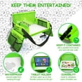thumbnail image 5 of Binazon Gear Kids Travel Tray Automotive Organizers, 16"x12.5" Green, 5 of 8