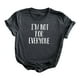 thumbnail image 2 of Pntutb adultos mujeres hombres o-cuello manga corta letra impresión suave Amily regalos top camiseta Pntutb Pntutb-8635, 2 of 5