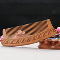 thumbnail image 4 of Wooden Comb Hair + Beard Detangler (light Brown, 6.5 Inch), 4 of 5