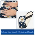thumbnail image 3 of Daisy Furry Printed 12.5x8.2 Inch Soft Comfortable Armrest Accessory Car Armrest Mat Cover, 3 of 6