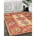thumbnail image 2 of Ahgly Company Indoor Rectangle Abstract Red Abstract Area Rugs, 4' x 6', 2 of 6