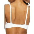 thumbnail image 3 of Women's Maidenform DM2303 Pure Comfort Feel Good Seamless Bralette (White L), 3 of 4