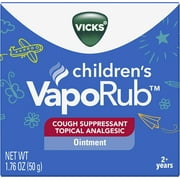 3 Pack - Vicks Children's VapoRub, Chest Rub Ointment, Relief from Cough, Cold, Aches, & Pains - 1.76 OZ
