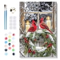 thumbnail image 1 of Lienzo Paint by Numbers Bowetile Christmas, 20 x 30 cm, 1 of 7