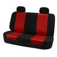 thumbnail image 4 of FH Group Classic Two Tone Universal Seat Covers Fit For Car Truck SUV Van - Full Set, 4 of 8