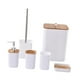 thumbnail image 2 of Juego de 6 accesorios de baño, dispensador de jabón, soporte para cepillo de dientes, jabonera para Cuadrado, 2 of 9